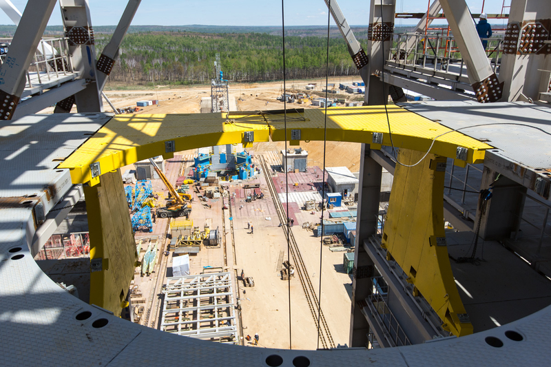 Illustration for article titled Check Out Russia's New Spaceport Being Built